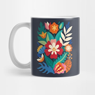 Floral Matisse, Flower Bouqet Mug